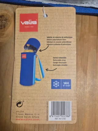 Nevera botellero azul 2L