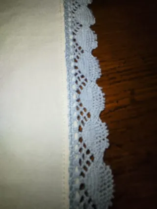 Tovaglietta in puro cotone con ricami