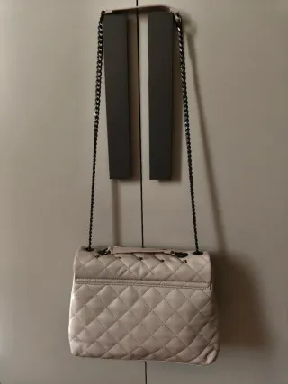 Borsa L'Atelier Du Sac grigia con borchie