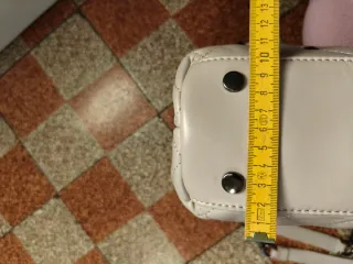 Borsa L'Atelier Du Sac grigia con borchie