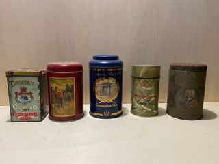 Lotto 9 scatole vintage