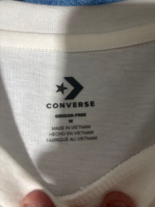 Camiseta Converse Blanca Talla M Sin Estrenar
