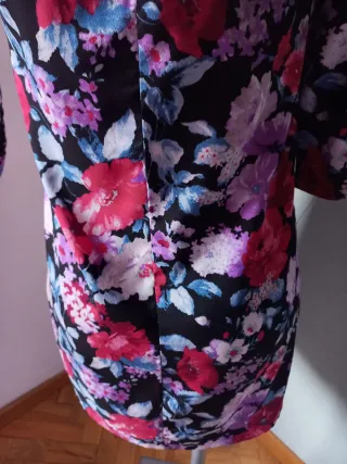 Vestido estampado flores