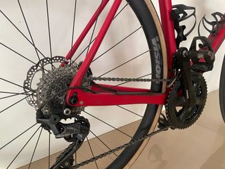 Bicicleta Merida Scultura Disc 5000 Roja