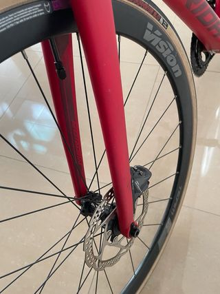 Bicicleta Merida Scultura Disc 5000 Roja