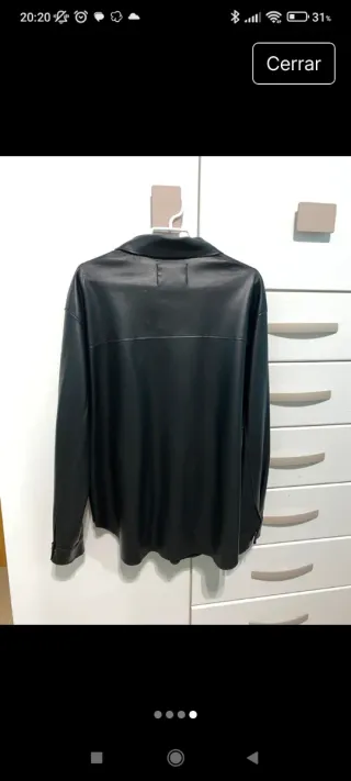 Sobrecamisa efecto piel Pull&Bear