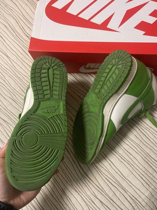 Nike Dunk High Verdes y Blancas