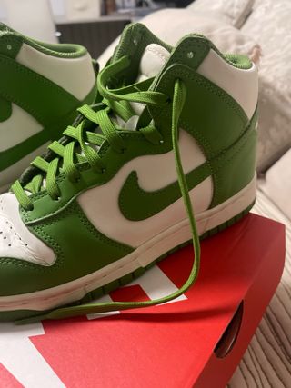 Nike Dunk High Verdes y Blancas