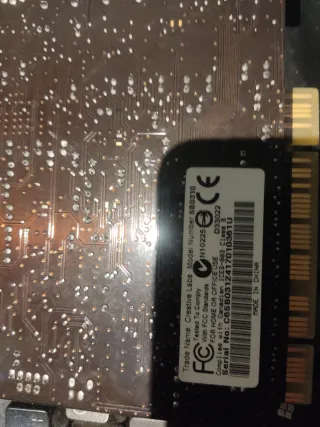 Tarjeta Sonido Sound Blaster Audigy LS