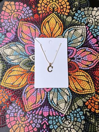 Collar Inicial C Oro