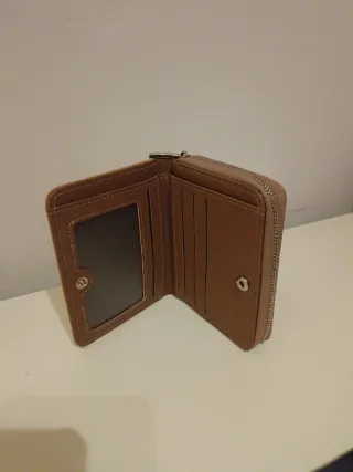 Cartera SURKANA mujer, piel marrón