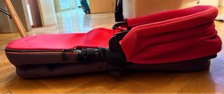 Carrito Muum Jane + Capazo Soft Rojo