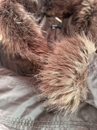 Chaquetón Zara con pelo