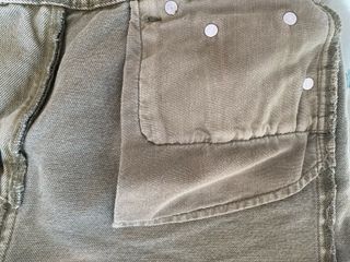 Pantalón vaquero corto caqui talla 34