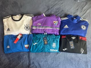 Lote Chaquetas Futbol Vintage