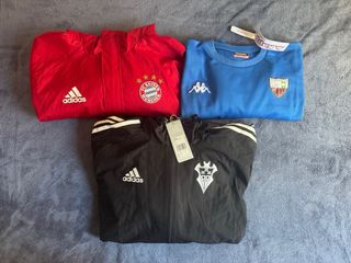 Lote Chaquetas Futbol Vintage