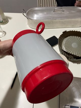 Set 2 Termos Rojo y Gris