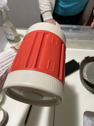 Set 2 Termos Rojo y Gris