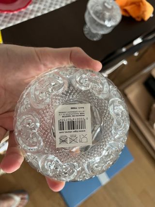 Coppia Zuccheriera Caramelliera Vetro