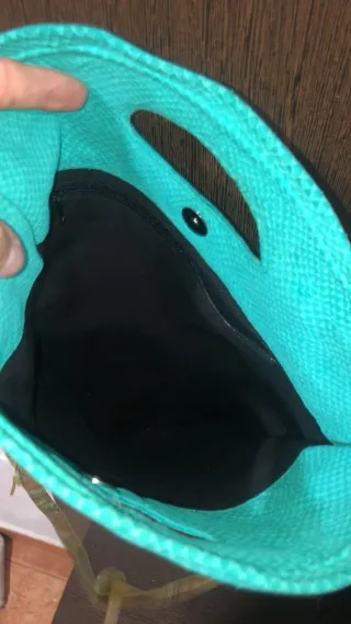 Bolso bandolera mujer azul