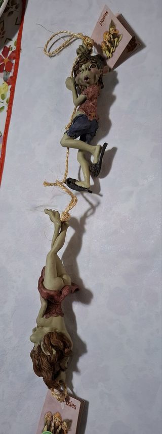 Coppia Gnomi Decorativi, no fate, pricipesse