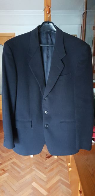 Americana paño azul marino vestir/sport