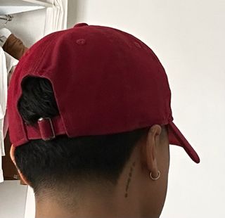 Gorra bordada estilo casual/streetwear