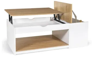 Mesa de centro elevable