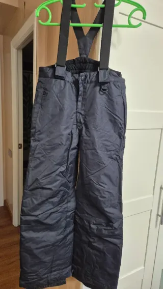 Pantalón de esquí infantil azul marino