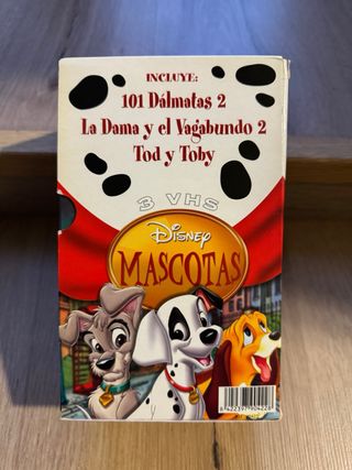 Pack 3 VHS Disney Mascotas