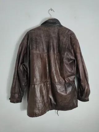 Chaqueta de cuero vintage