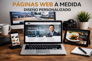 PÁGINAS WEB A MEDIDA | DISEÑO PROFESIONAL