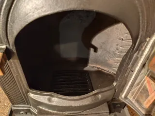 Estufa Hierro Fundido Salamandra Negra