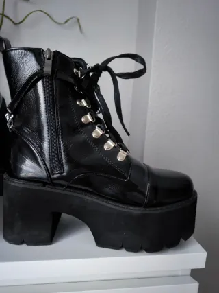 Botas de plataforma mujer