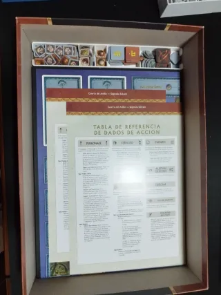 Inserto Juego de Mesa Guerra del Anillo