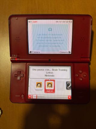 Nintendo DSi XL Roja Edición Mario 25 Aniversario