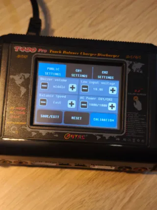 Cargador Batería T400 Pro Duo HTRC