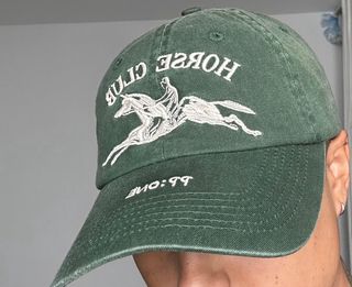 Gorra Horse Club bordada PP:ONE Vintage