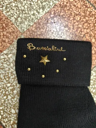 Guanti Braccialini donna taglia M neri