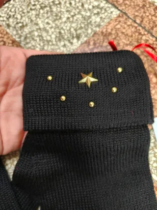 Guanti Braccialini donna taglia M neri