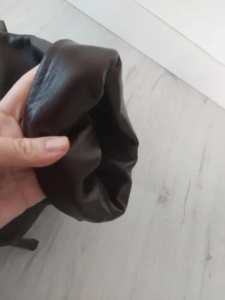 Botas piel marrón chocolate Massimo Dutti Talla 40