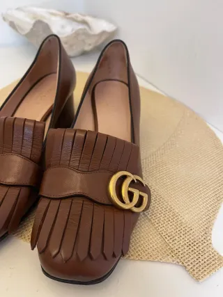 Zapatos Gucci Marrones Mujer