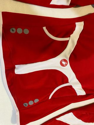Maillot Ciclismo Mujer Castelli Rojo