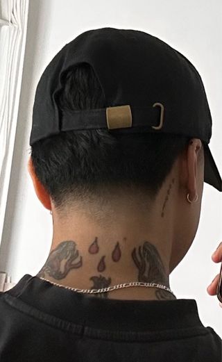 Gorra Bershka Negra Bordada Rodeo Drive