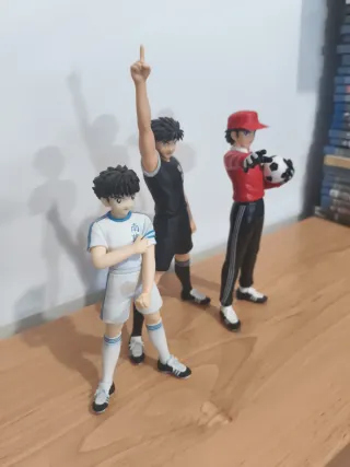 Figuras Oliver y Benji Futbolistas