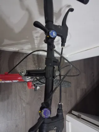 Bicicleta Clásica Roja 24