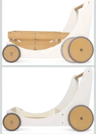 Andador Kinderfeets Madera 2 en 1 Amazon 100€