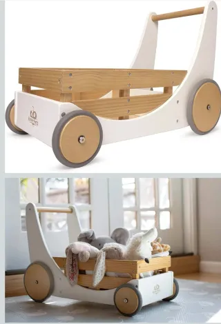 Andador Kinderfeets Madera 2 en 1 Amazon 100€