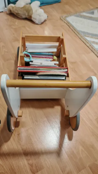 Andador Kinderfeets Madera 2 en 1 Amazon 100€