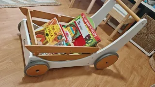 Andador Kinderfeets Madera 2 en 1 Amazon 100€